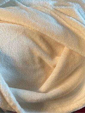 ❄️ Sleep Number Split King Flextop Fleece Sheets - Cream Winter Sheets